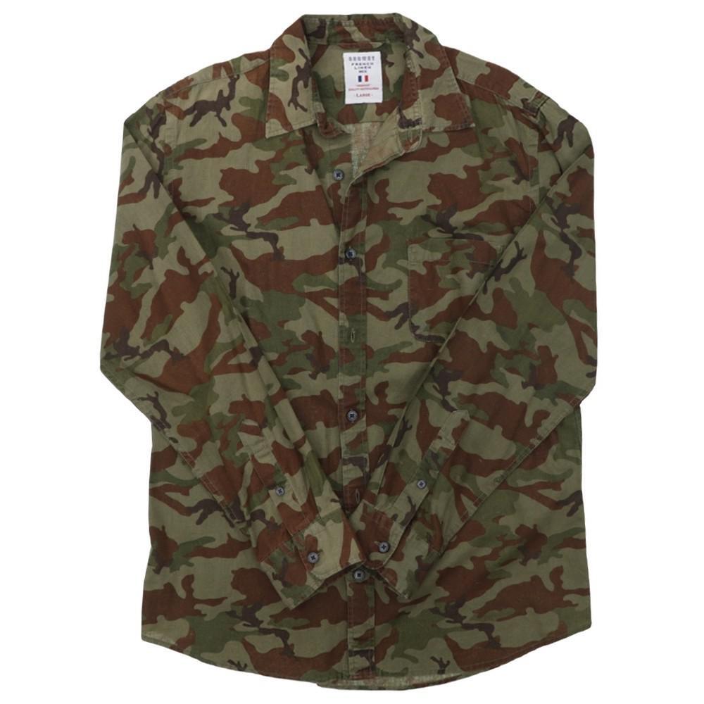 FRENCH LINEN SHIRTS 면 혼방 셔츠 (MEN L)