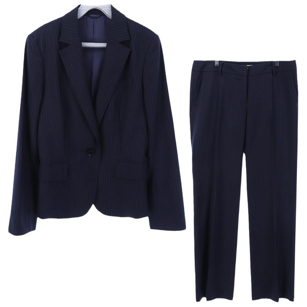 THE SUIT COMPANY CO-ORDS TOP PANTS 울 혼방 세트(상의+바지) (WOMEN 42)